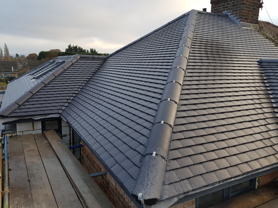 Roofing work